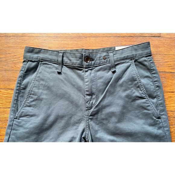 RAG & BONE Fatigue Green Flat Front Tapered Chinos Mens sz 30 - Picture 3 of 15